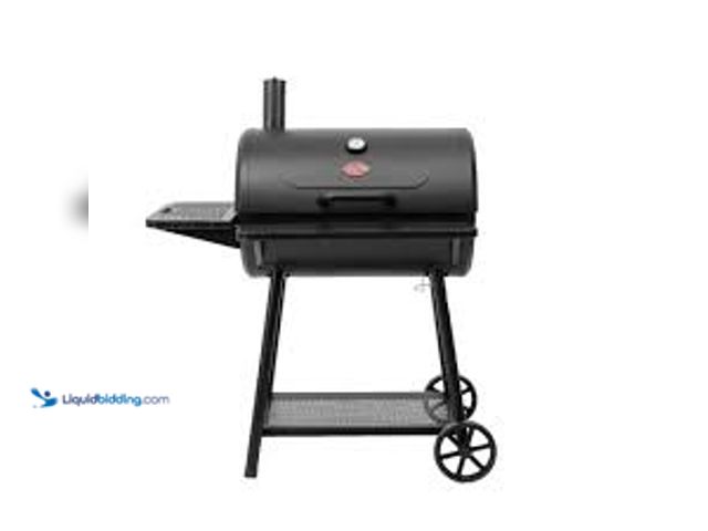 Lot 49-5488526 - Char-Griller Blazer Charcoal Grill in Black. Model # 2130. Unused