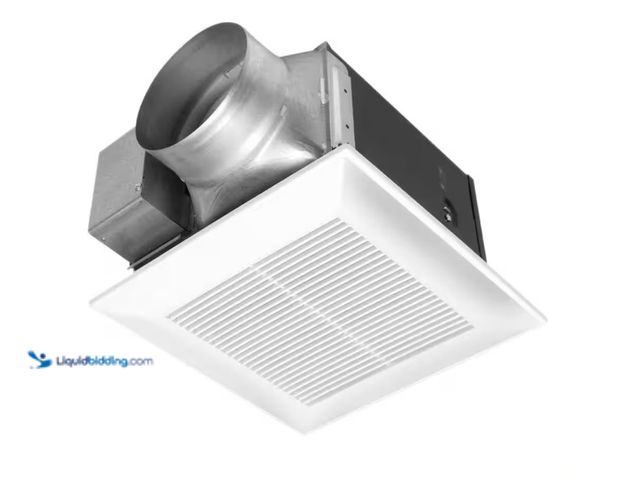 Lot 49-1519016 - Panasonic WhisperCeiling 190 CFM Ceiling Surface Mount Bathroom Exhaust Fan, ENERGY STAR, Model # FV...