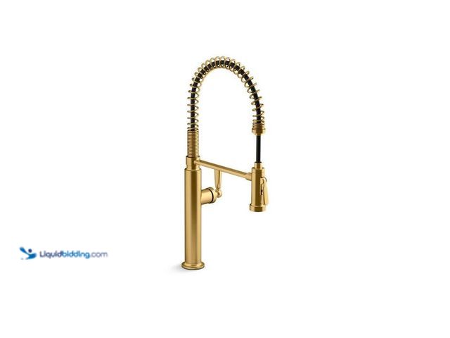 Lot 49-2000659 - KOHLER Edalyn By Studio McGee Semi-Professional Kitchen Sink Faucet With 2-Function Sprayhead in Vib...