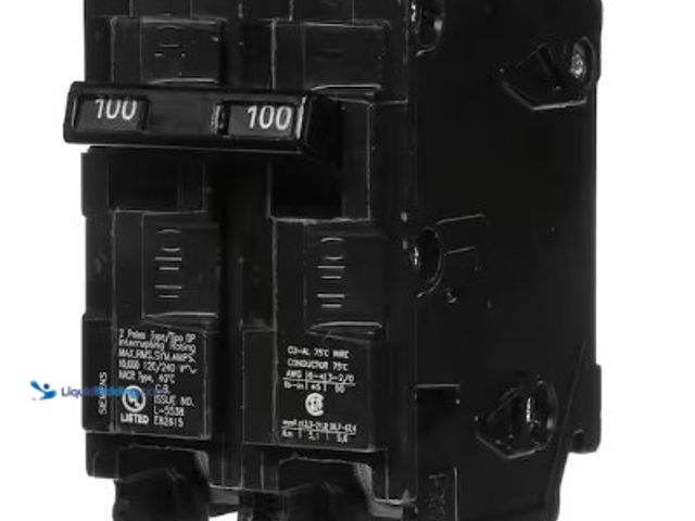Lot 49-3618563 - Siemens 100-Space Amp Double-Pole Type QP Circuit Breaker, Model # Q2100P, Unused.   Ref#PA0812