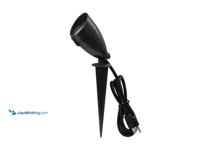 Lot 49-5541347 - CE Bronze Line Voltage LED Spike Light with Adjustable lamp head 1-EA (3pack) New