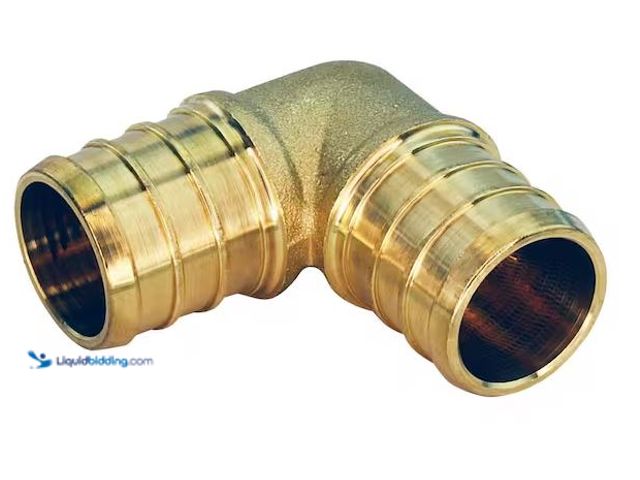 Lot 49-5486823 - Apollo
3/4 in. Brass PEX-B Barb 90 Elbow Pro Pack (25-Pack) Internet # 303255571
Model # APXE3425J...