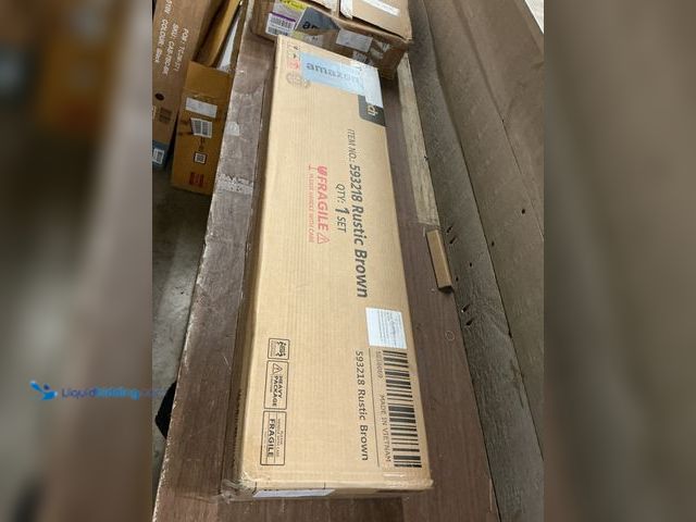 Lot 49-5463418 - Yaheetech Rustic Brown Furniture. Item Is Used