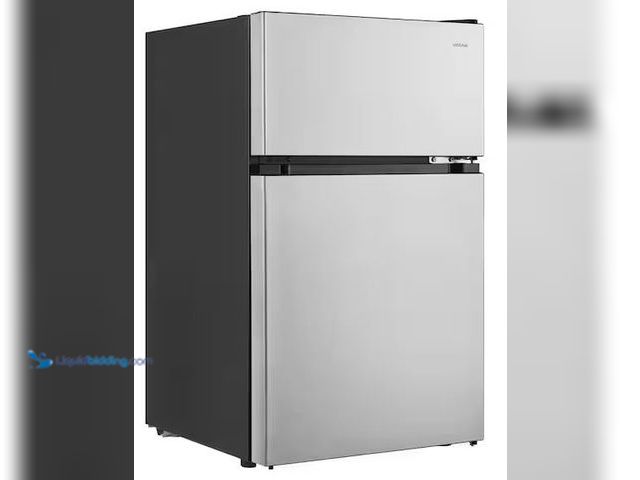 Lot 49-5478457 - Vissani
3.1 cu. ft. 2-Door Mini Refrigerator in Stainless Steel with Freezer, ENERGY STAR Internet ...