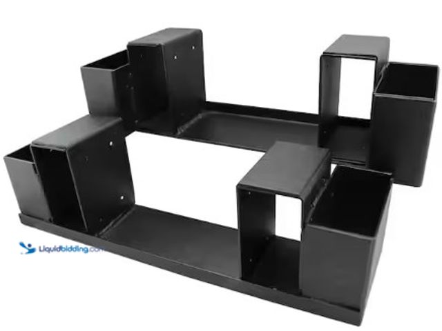 Lot 49-2025033 - Lot of (2) HomComfort Adjustable Log Rack with Adjustable Uprights, Model # HCLRK, MSRP $61.12, Unus...