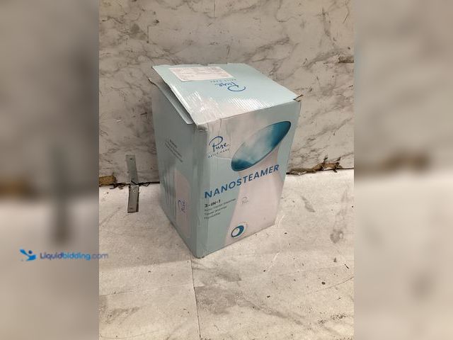 Lot 49-5545429 - Pure Daily Care 3 in 1 Nanosteamer (White), Unused with attachments, works