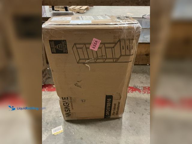 Lot 49-5405733 - VASAGLE 3-Drawer Filing Cabinet, File Cabinet for Home Office, with Height-Adjustable Open Shelves, ...