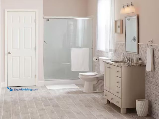 Lot 49-1547752 - Approx 784 Sq Ft, Marazzi Montagna Dapple Gray 6 in. x 24 in. Porcelain Floor and Wall Tile (14.53 s...