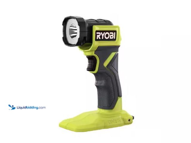 Lot 49-2005789 - RYOBI ONE+ 18V Cordless LED Light (Tool Only), Model # PCL660B, Unused. No battery, No charger, Unab...