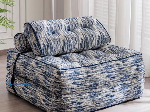 Lot 49-3473010 - MAXYOYO Folding Sofa Bed, Convertible Sleeper Chair with Pillow, Soft Fold Out Chair Bed, Versatile ...