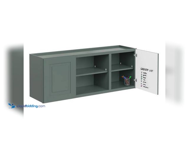 Lot 49-5541996 - MILL'S PRIDE
Greenwich Aspen Green 23 in. H x 60 in. W x 12 in. D Plywood Laundry Room Wall Cabinet...