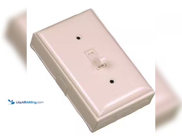 Lot 49-5478532 - Legrand
Wiremold 500 Series Metal Surface Raceway Single Pole Switch Kit, Ivory Internet # 20566888...