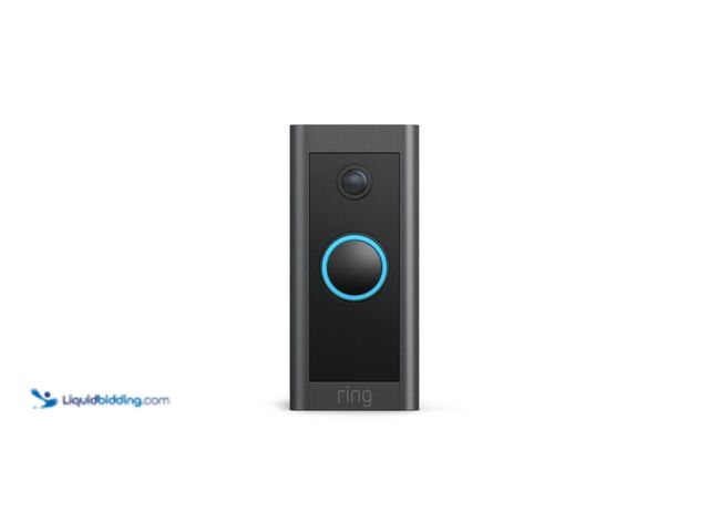 Lot 49-5406121 - Ring Video Doorbell Wired - Smart Wi-Fi Doorbell with HD Video, Motion Detection, Night Vision, and ...