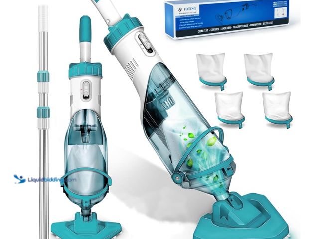 Lot 49-3431546 - Cordless Pool Vacuum for Above Ground, Handheld Pool Spa Vacuum Cleaner for Inground Pools Hot Tub, ...