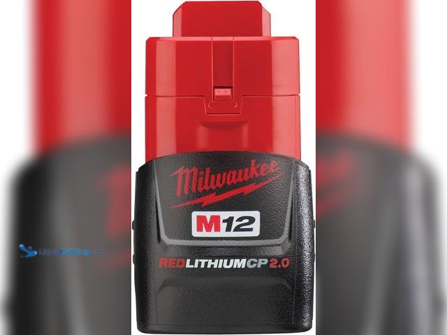 Lot 49-5460520 - Milwaukee 48-11-2420 M12 REDLITHIUM 2.0 Compact Battery Pack (1-Pack) Item is unused.