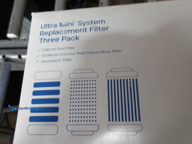 Lot 49-1513244 - Clearsource Ultra Mini System Replacement Filter 3 Pack Virus Rust Carbon Block, Model# 854663007414...
