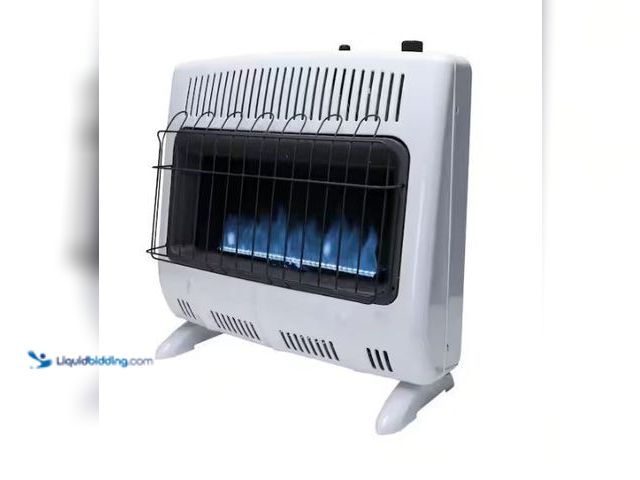 Lot 49-1573967 - Mr. Heater 30,000 BTU Vent Free Blue Flame Propane Indoor Space Heater, Model # MHVFBF30LPT, Unused,...