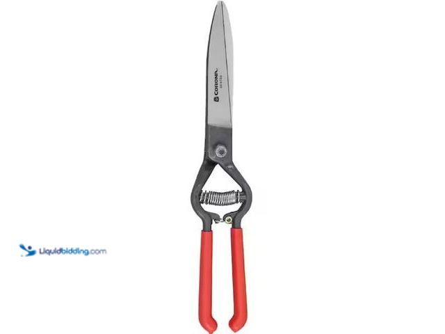 Lot 49-1547640 - (2) Corona ClassicCUT 2.25 in. Forged Steel Blade with Vinyl Coated Handles Professional Sod Cutter ...