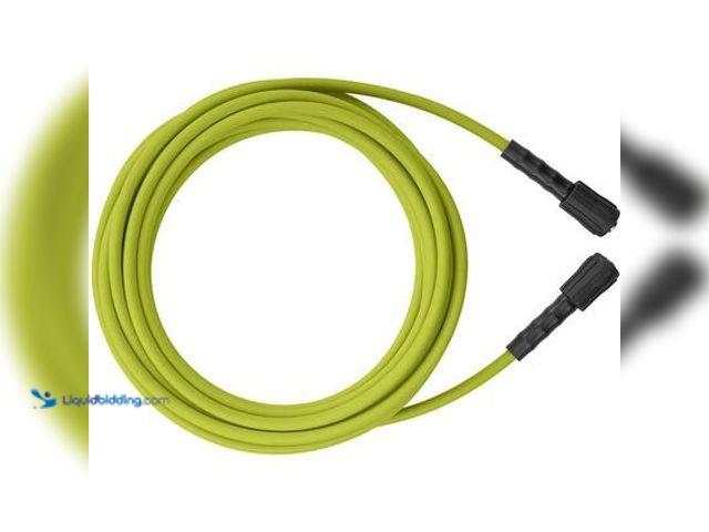 Lot 49-5544360 - RYOBI 1/4 in. x 35 ft. 3,300 PSI Pressure Washer Replacement Hose. Model # RY31HPH01. Unused