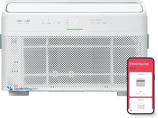 Lot 49-5407309 - Frigidaire Gallery 10,000 BTU Smart Inverter Window Air Conditioner with Wi-Fi, Energy Star Most Eff...