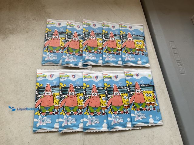 Lot 49-2009038 - Other LOT OF 10 SEALED SPONGEBOB SQUAREPANTS SERIES 1 JAPANESE TRADING CARD PACKS