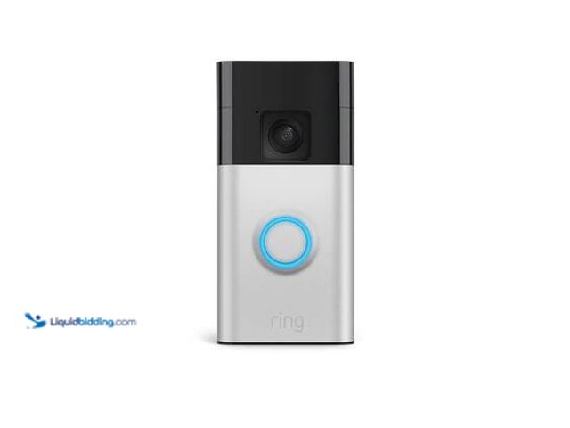 Lot 49-5544334 - Ring Battery Doorbell with Head-to-Toe HD Video, Live View with 2-Way Talk, and Motion Detection and...
