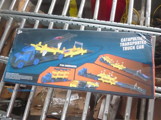 Lot 49-3466058 - Truck & Cars Toy Set for 3 4 5 6 7 8 Years Old Boy Kids Birthday Gift, 57 Inch Sliceable Deformating...