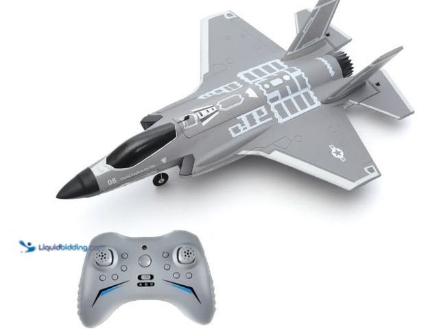 Lot 49-3600430 - F35 2.4GHz 4CH 330mm Wingspan EPP 6-axis Gyroscope Brushless Ducted Fan RC Airplane RTF for Beginner...