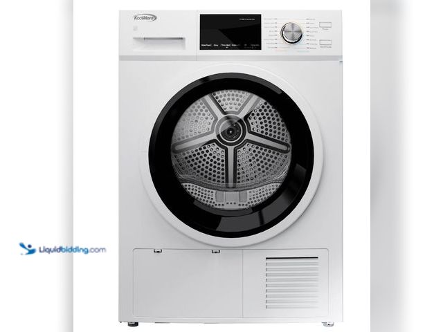 Lot 49-2020806 - Koolmore 4.4 cu. ft. Large Capacity Stackable Ventless Front Load Dryer in White, 240V, Model# FLD-5...