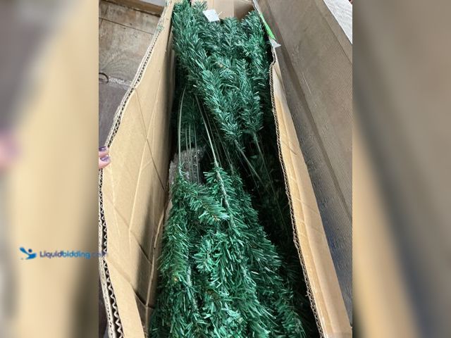 Lot 49-3529096 - 6ft Artificial Christmas Tree (attachments included) Unused