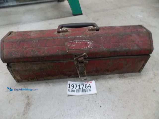 Lot 49-1971764 - 1 Craftsman NV Tool Box With Assorted Hand Tools Vintage Craftsman Tool Box Loaded With Assorted Han...