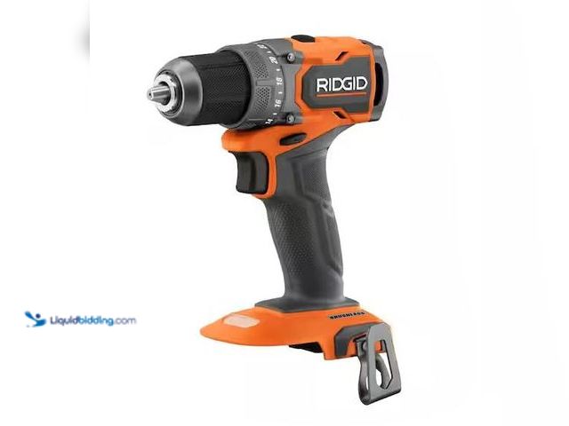 Lot 49-1548725 - RIDGID 18V Subcompact Brushless Cordless 1/2 in. Drill/Driver (Tool Only) Model # R87012B, Used  Ref...
