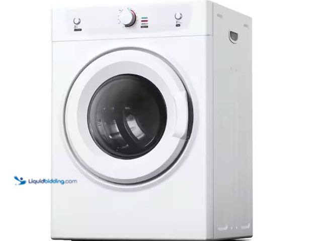 Lot 49-5510579 - SIMZLIFE
3.5 cu. ft. vented Front Load Stackable Electric Compact Dryer in White with Multiple Dryi...