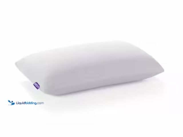 Lot 49-1574752 - PURPLE Harmony GelFlex Grid Hex Talalay Latex Core Standard Tall 7.5 in. Pillow, Honeycombed GelFlex...