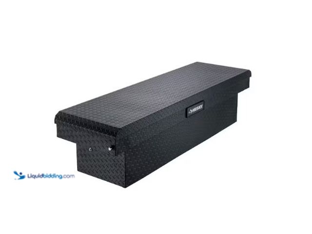 Lot 49-5510531 - Husky
Crossbed Truck Tool Box in Aluminum, 71.36 in. Full-Size, in Matte Black Internet # 302959746...