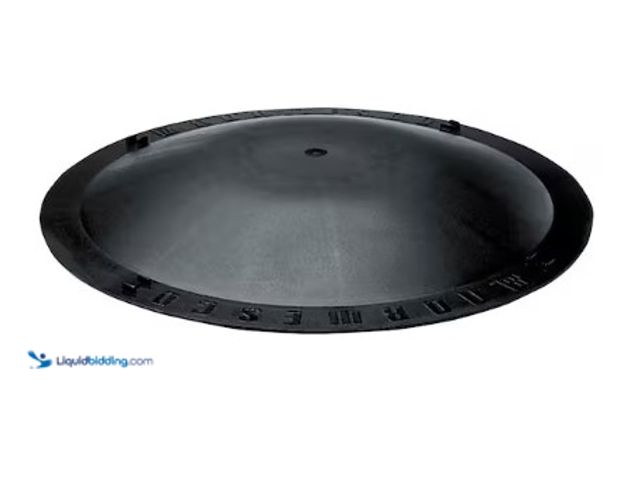 Lot 49-3612934 - Norwesco Septic Tank 20" Domed Tank Lid with Gasket, Model # 62408-DS, Unused, Has attachments.  Ref...