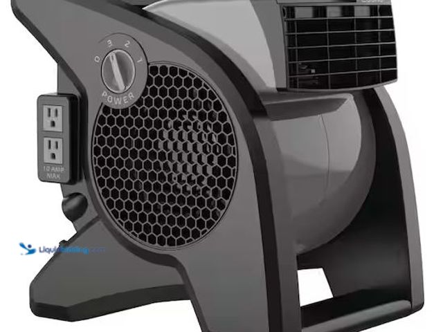 Lot 49-5486699 - Lasko
Pivoting 11.2 in. 3 Speed High Velocity Blower Fan for Home, Job Site in Gray, 375 CFM, 2 120...