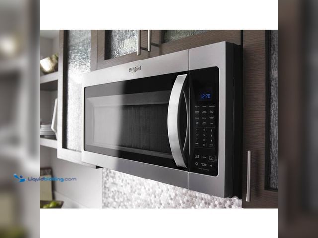 Lot 49-5414221 - Whirlpool 1.9 cu. ft. Over the Range Microwave in Fingerprint Resistant Stainless Steel with Sensor ...
