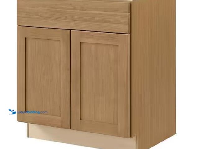 Lot 49-5486773 - Hampton Bay
Avondale 30 in. W x 24 in. D x 34.5 in. H Ready to Assembled Plywood Shaker Sink Base K...