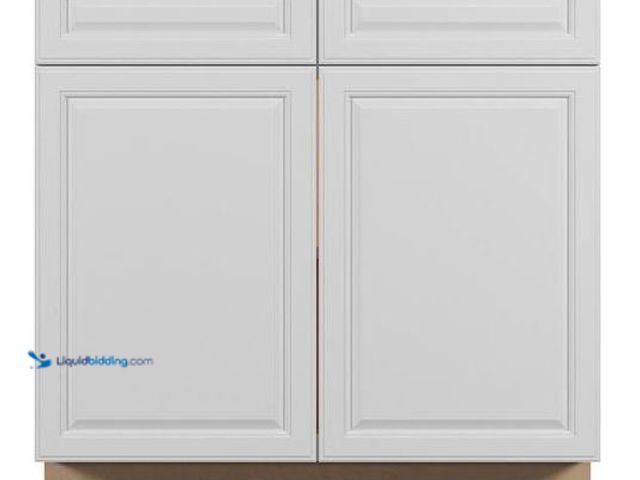 Lot 49-5486422 - Kunal Kitchens
Brighton Raised 36 in. W x 34.5 in. H x 18 in. D Plywood Assembled Bath Base Cabinet...