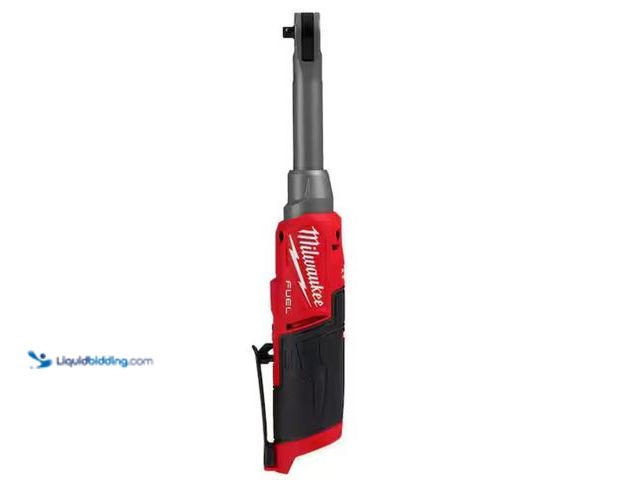 Lot 49-1623592 - Milwaukee M12 FUEL 12V Lithium-Ion Brushless Cordless 1/4 in. Extended Reach High Speed Ratchet (Too...