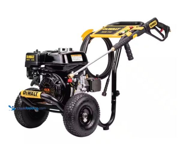 Lot 49-1516596 - DEWALT 3600 PSI 2.5 GPM Cold Water Gas Professional Pressure Washer with HONDA GX200 Engine, model #...