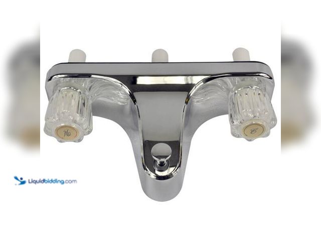 Lot 49-5449149 - DANCO
Mobile Home and RV 8 in. 2-Handle Tub and Shower Faucet in Chrome. Item is Unused