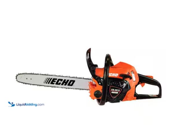 Lot 49-1622454 - ECHO 16 in. 34.4 cc Gas 2-Stroke Engine Rear Handle Chainsaw, Model # CS-3510-16, Slightly used, Una...