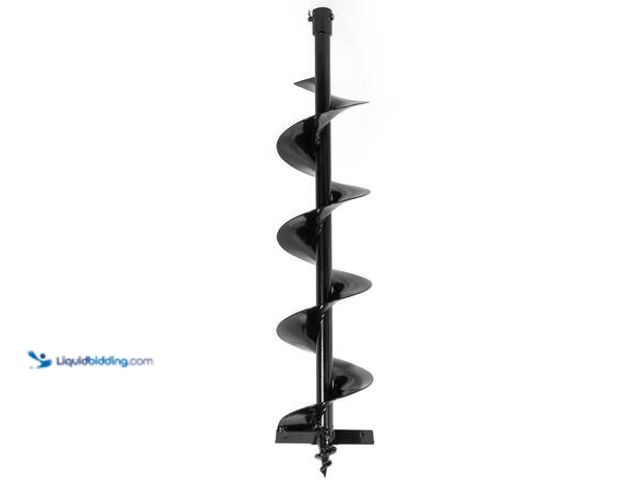 Lot 49-5546518 - XtremepowerUS
6 in. Post Hole Digger Earth Auger Bit. BIT ONLY. Model # 81098-H unuseed.