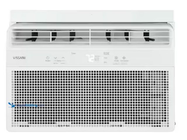 Lot 49-3631302 - Vissani 6,000 BTU 115-Volt Window Air Conditioner for 250 sq. ft. Rooms with Remote in White Model: ...