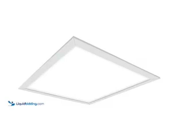Lot 49-1534936 - Metalux 2 ft. x 2 ft. 3416 Lumens Integrated LED Panel Light 4000K, Model # 22CGFP3540C, Unused.  Re...
