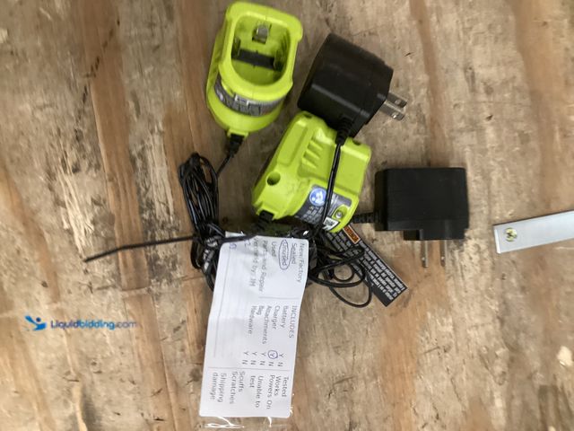 Lot 49-5454298 - RYOBI
ONE+ 18V Cordless Portable Power Source Starter 2pk Unused