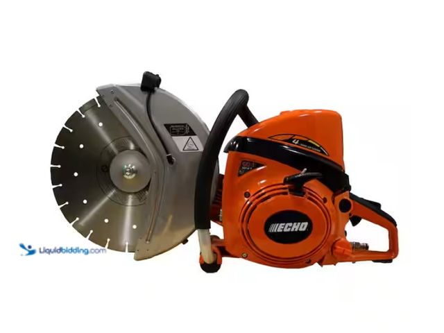 Lot 49-1567646 - ECHO 14 in. 73.5 cc 2-Stroke Gas Concrete Masonry Pro Cut-Off Saw with Decompression Valve and Abras...
