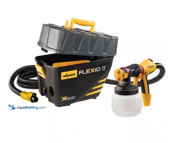 Lot 49-1628261 - Wagner FLEXiO 5000 Stationary HVLP Paint and Stain Sprayer, Model # 0529091, New(Factory Sealed)  Re...